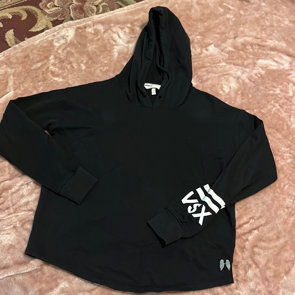 Victoria’s Secret black hoodie sweatshirt